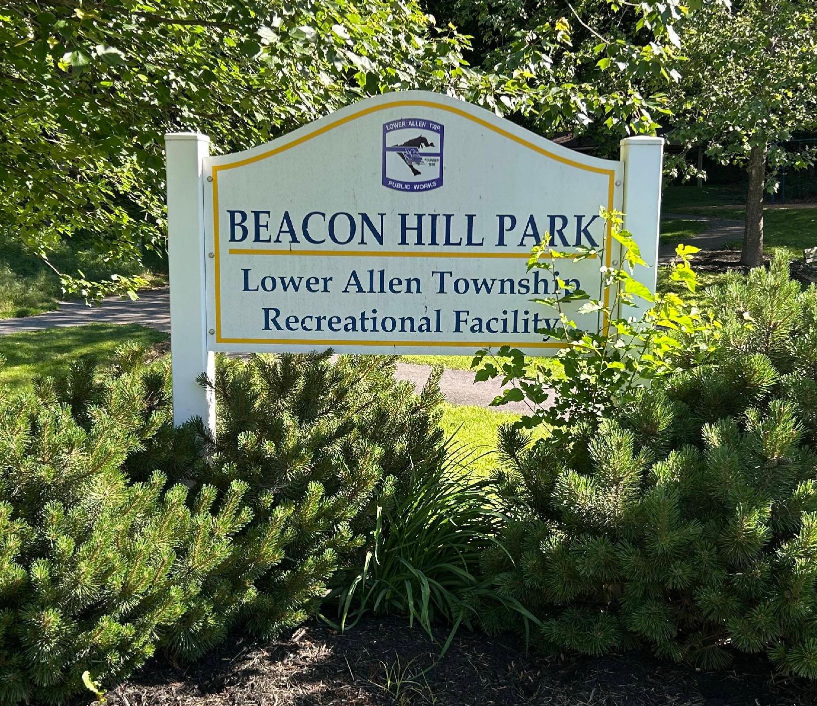 Beacon Hill park sign